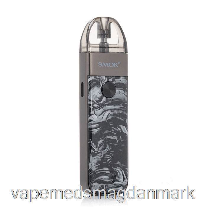 Vape Uden Nikotin Smok Pozz Pro 25w Pod System Fluid Sort Grå